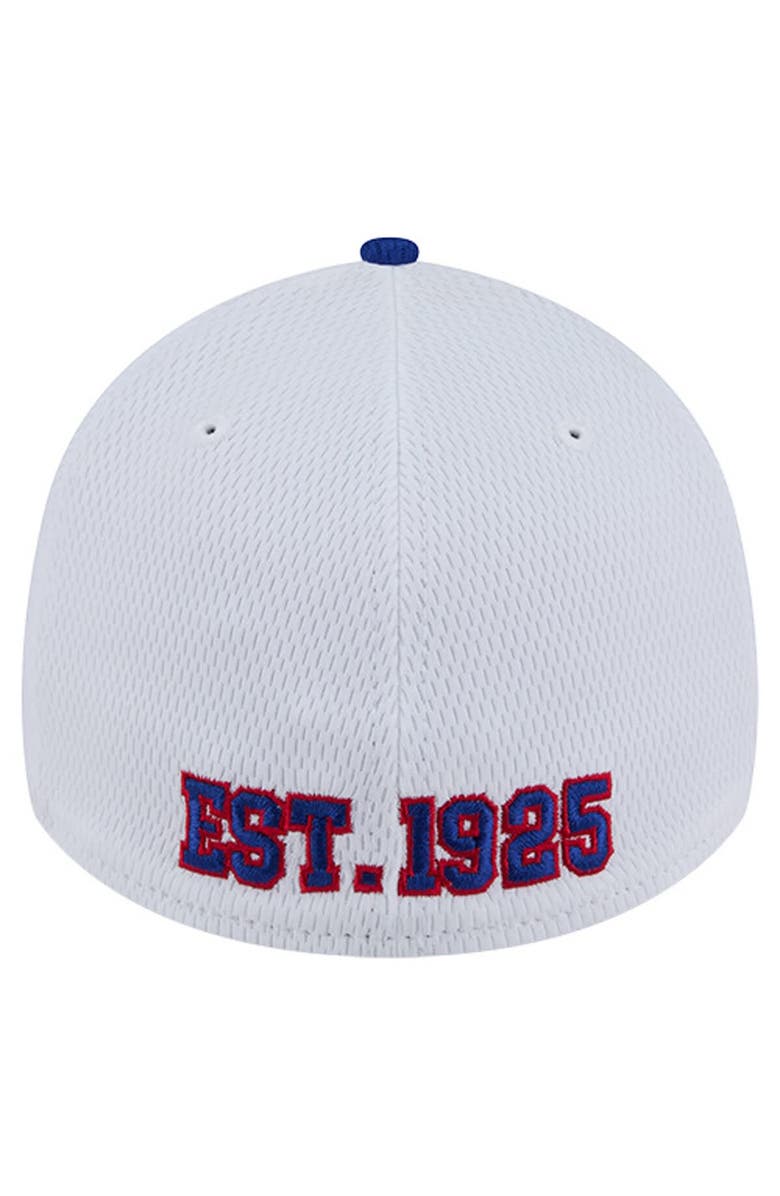 New Era Men's New Era  White/Royal New York Giants Dashmark Rays 39THIRTY Flex Hat, Alternate, color, White