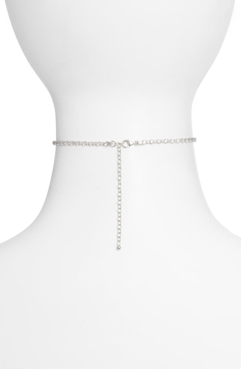 BY ADINA EDEN Adina's Jewels Tennis Choker Necklace, Alternate, color, 
