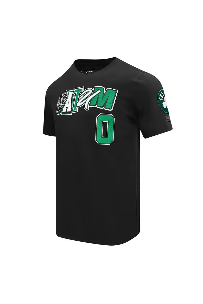 Men's Pro Standard Jayson Tatum Black Boston Celtics City Ransom T-Shirt, Alternate, color, Black