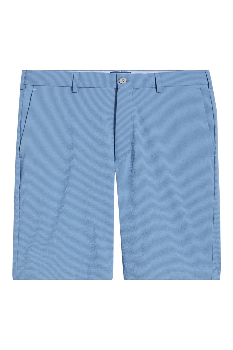 Crown Crafted Matlock Seersucker Performance Shorts, Alternate, color, STORM