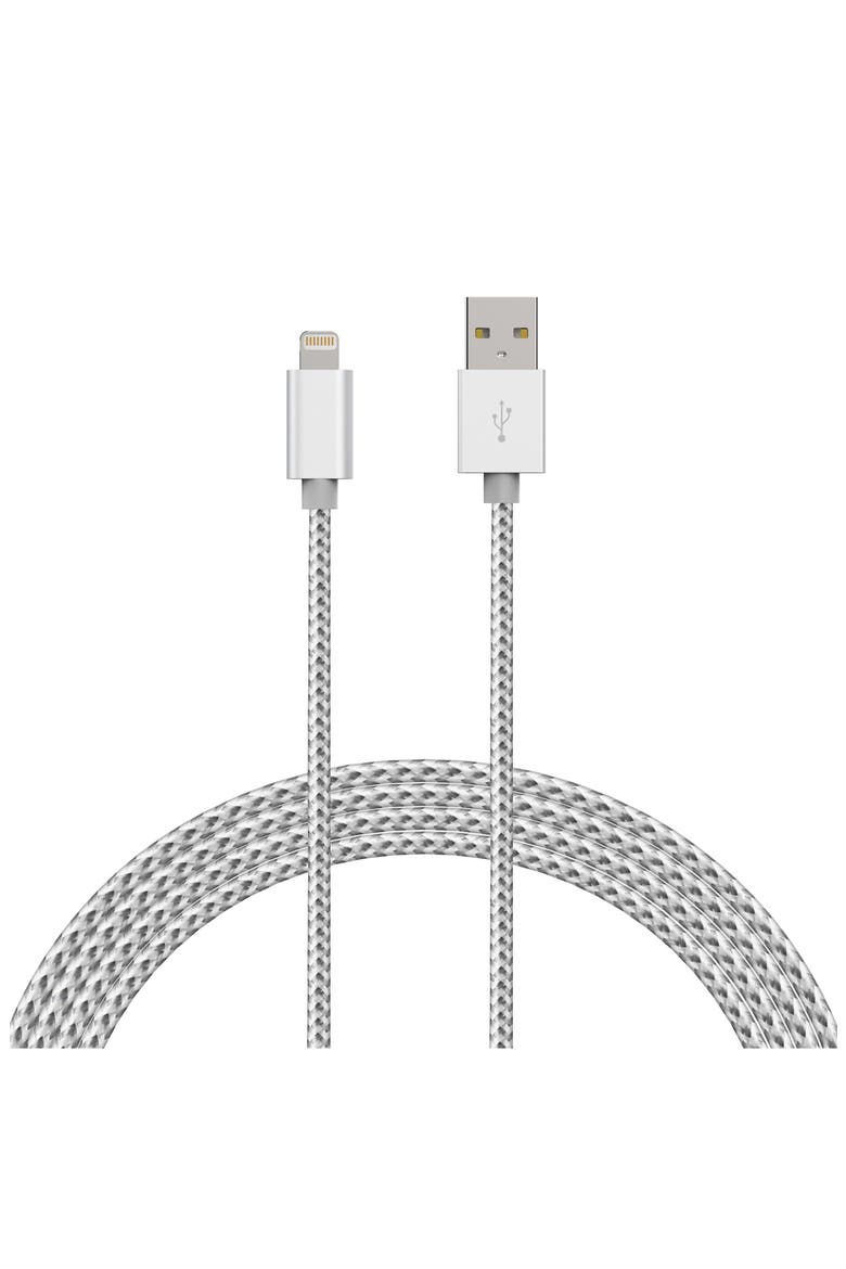 3-Pack MFI Lightning Cables, Alternate, color, SILVER