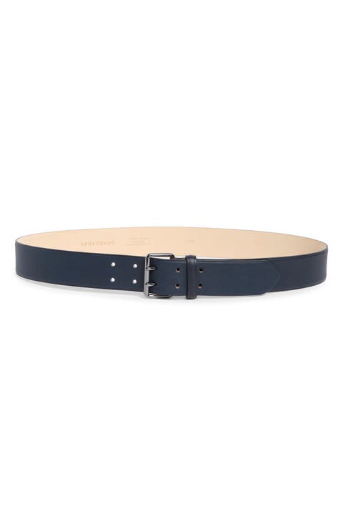 Double Hole Leather Belt