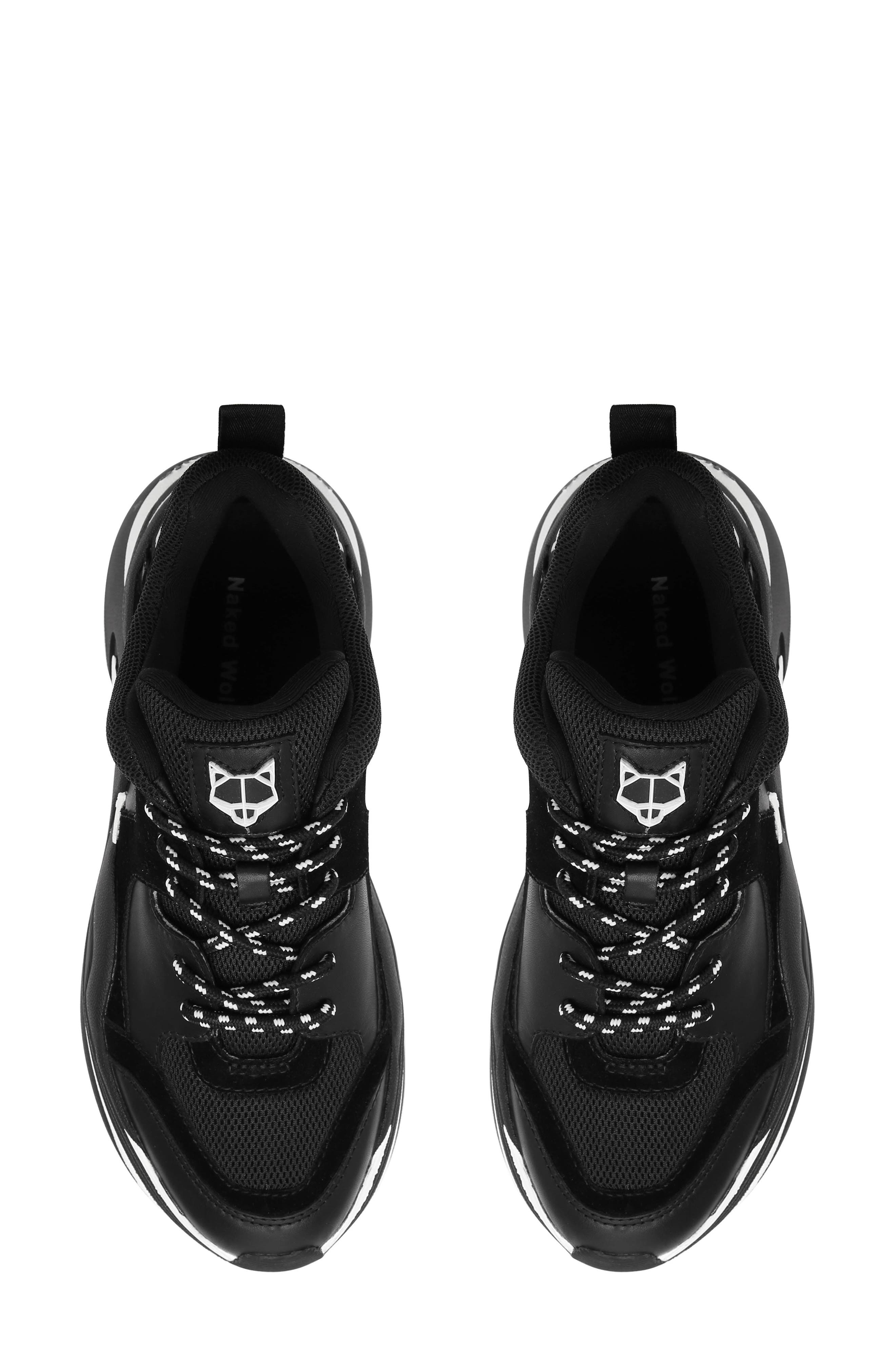Naked Wolfe Track Double Chunky Platform Sneaker, Alternate, color, 