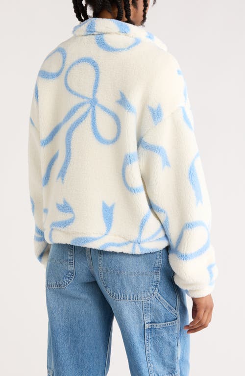 Thread & Supply Faux Shearling Jacket In White