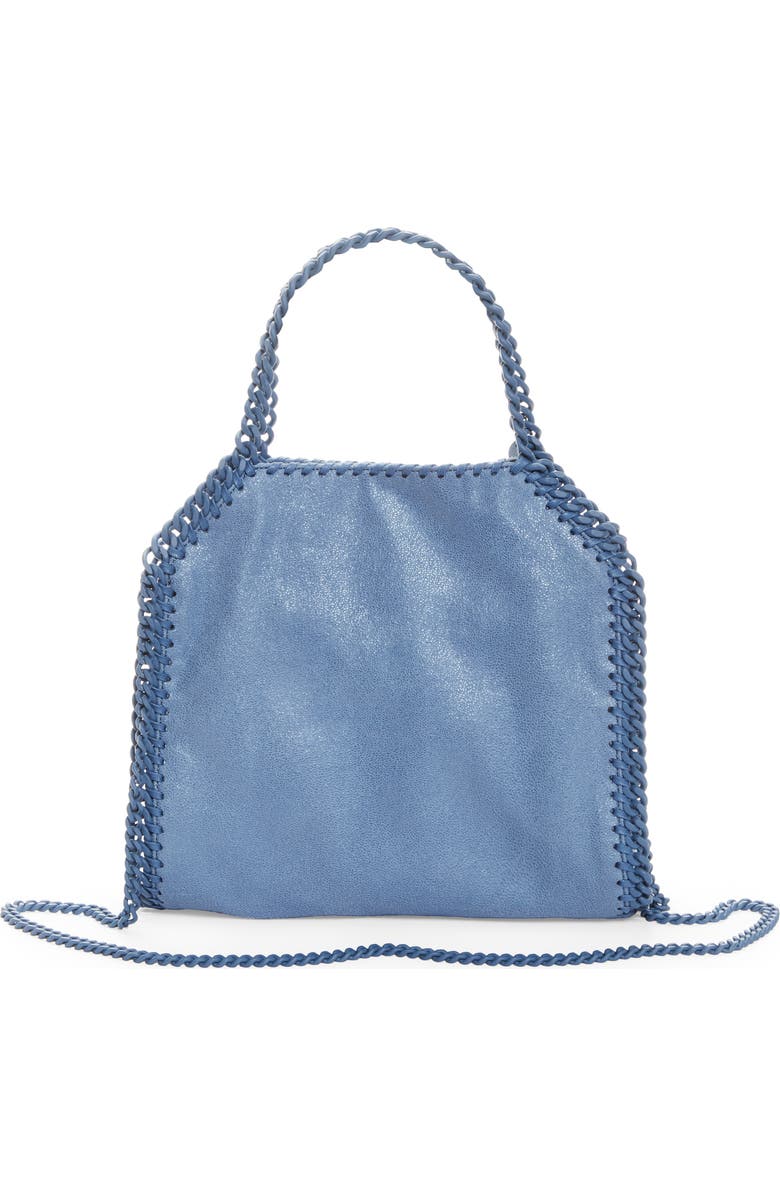 Stella McCartney Mini Falabella Shaggy Deer Faux Leather Tote, Alternate, color,