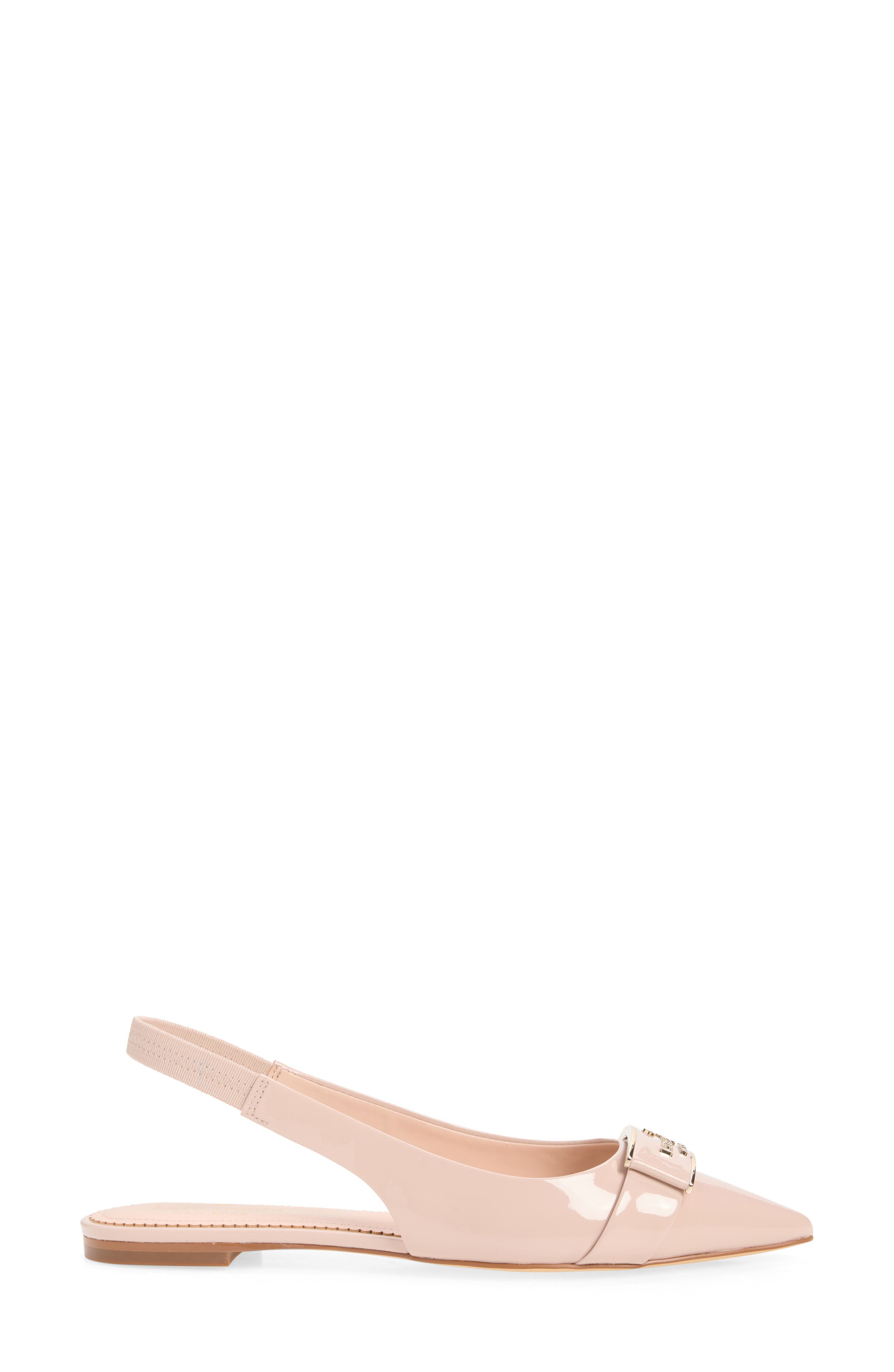 vanna slingback flat, Alternate, color, PALE VELLUM