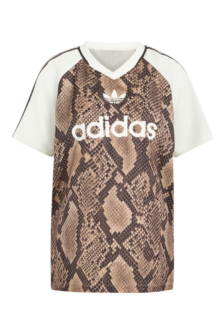 Faux-Snakeskin-Printed Jersey, Alternate, color, LINEN/ MAGIC BEIGE