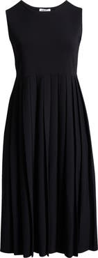 Nordstrom Sleeveless Pleated Sweater Dress