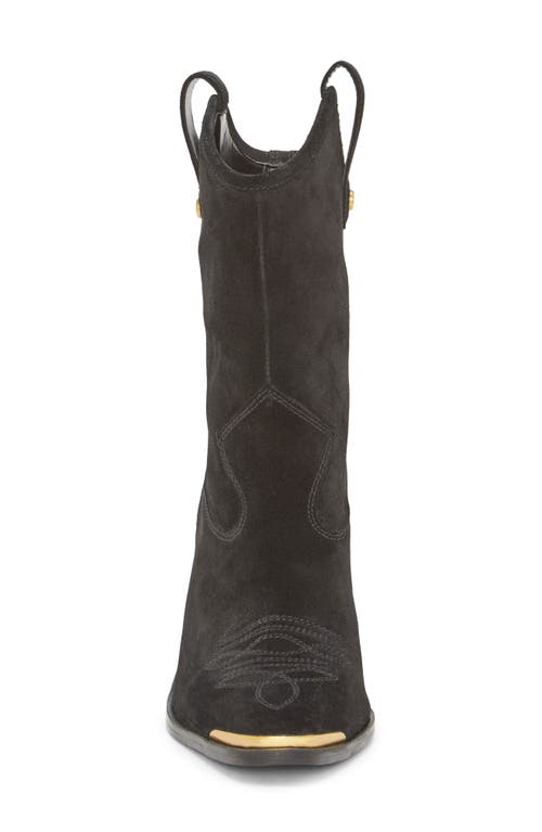 Vince Camuto Abel Western Boot In Black
