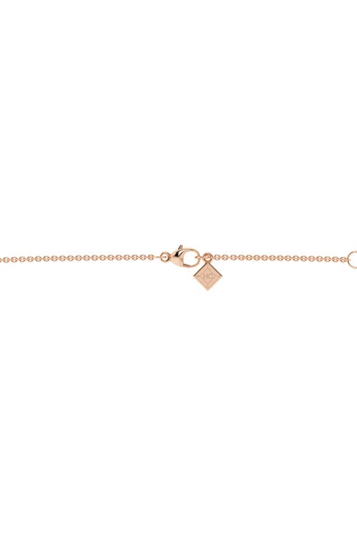 Everyday By Hautecarat Mixed Shape Diamond Lariat Y-necklace In 14k Rose Gold