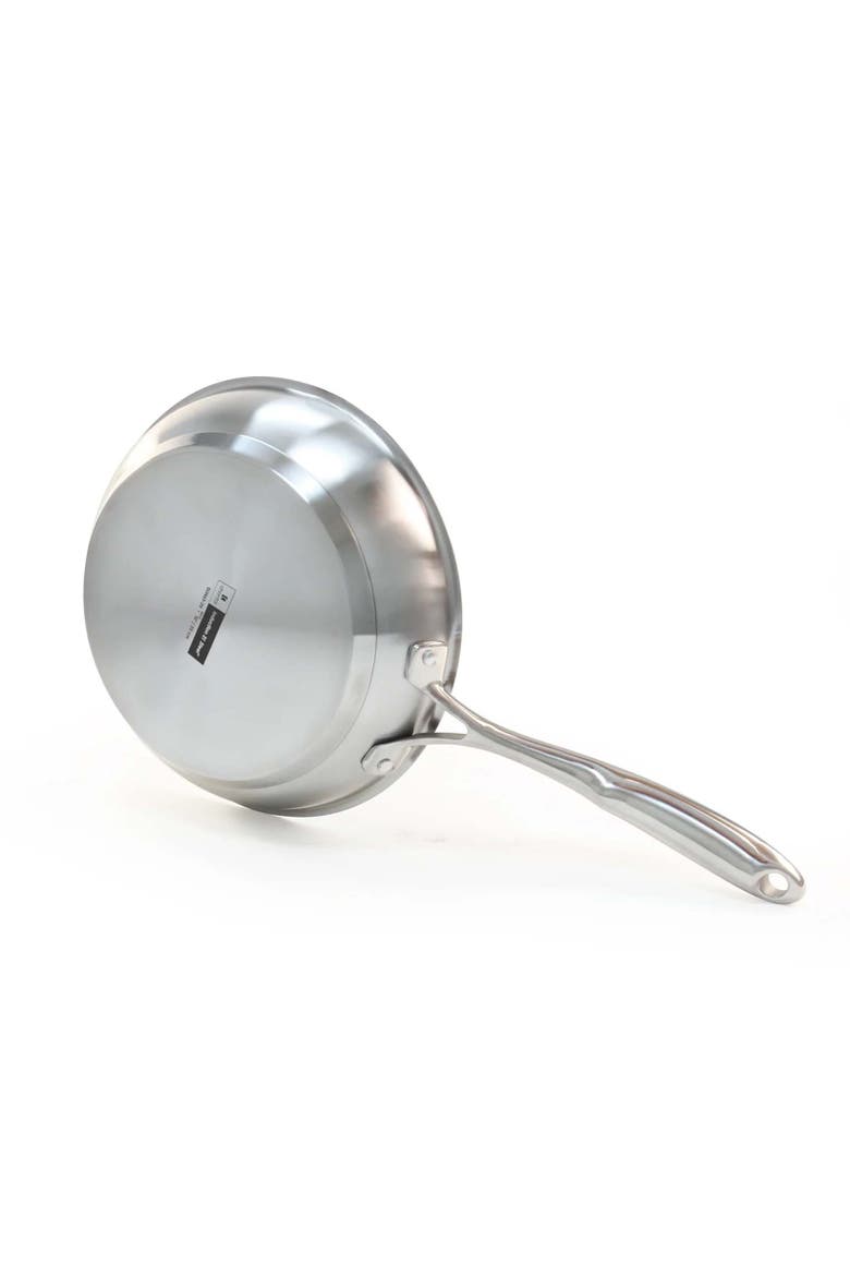 Induction 21 Ceramic Coated Fry Pan Set, 8-inch & 10-inch, Stainless, Alternate, color, Silver