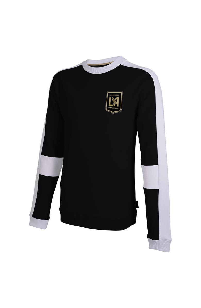 Stadium Essentials Men's Stadium Essentials Black LAFC Half Time Pullover Sweatshirt, Alternate, color, 
