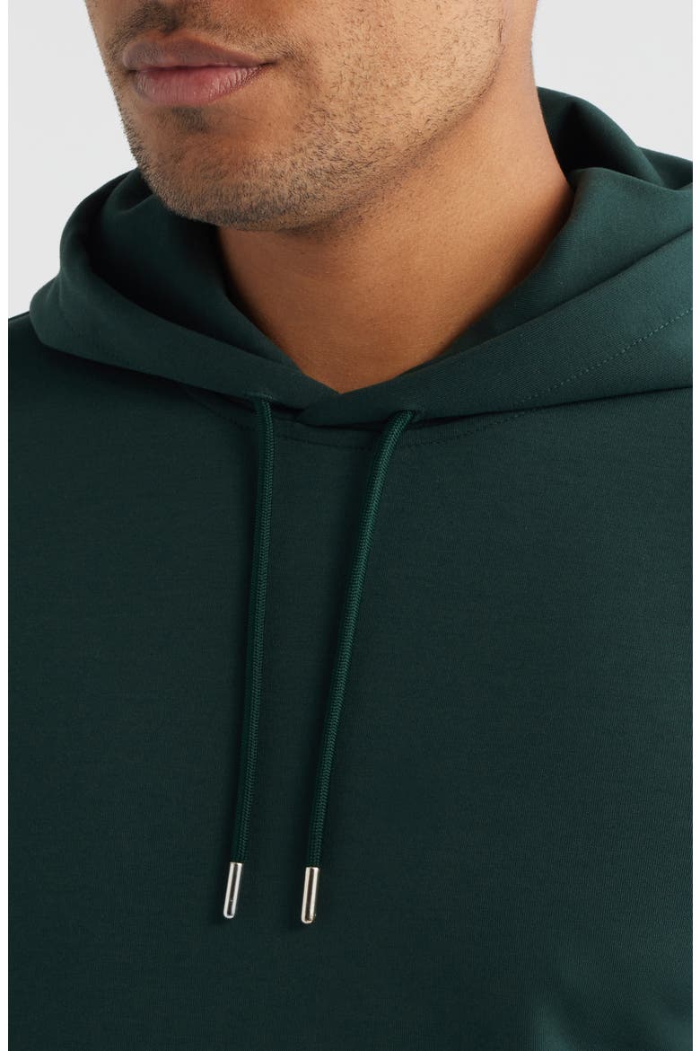 Fabien Double Knit Hoodie, Alternate, color, DARK SAGE GREEN
