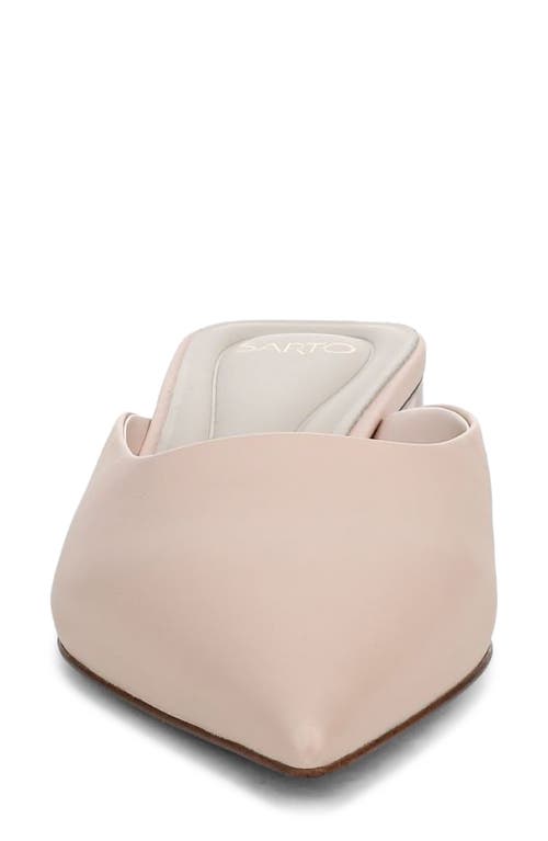 Sarto By Franco Sarto Bennet Pointed Toe Mule In Pink