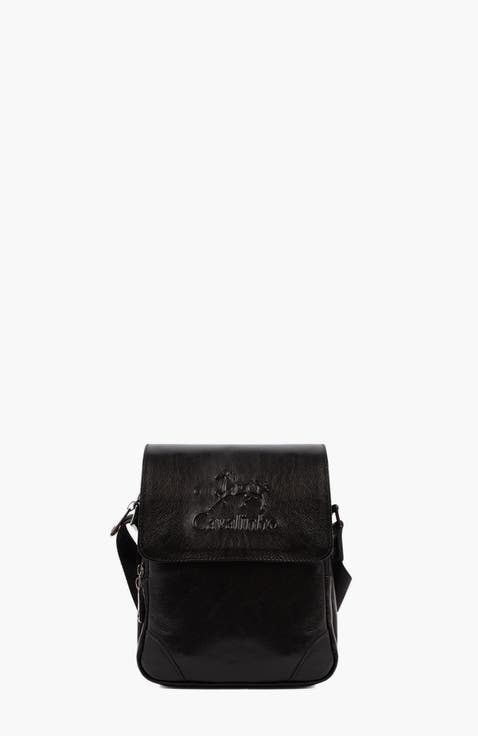 Gentleman Leather Traveler Crossbody Bag 92