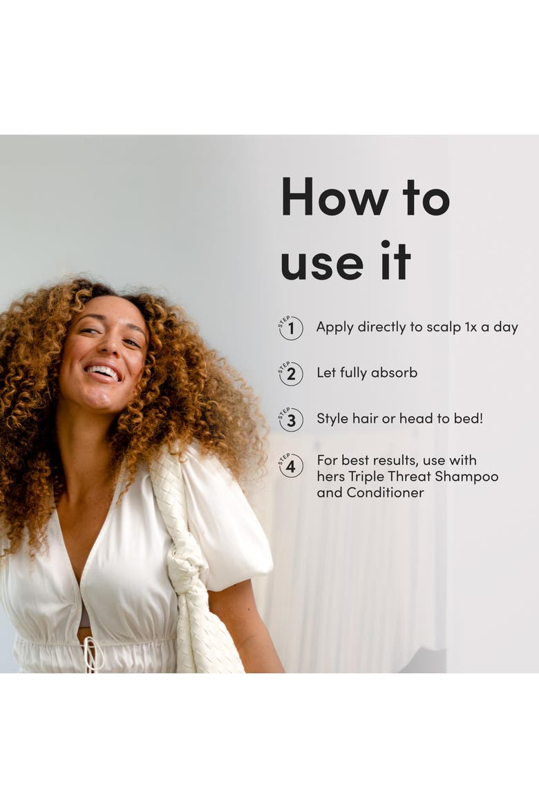 Topical Minoxidil Solution 2% Hair Regrowth Treatment, Clinically Proven, Alternate, color, White