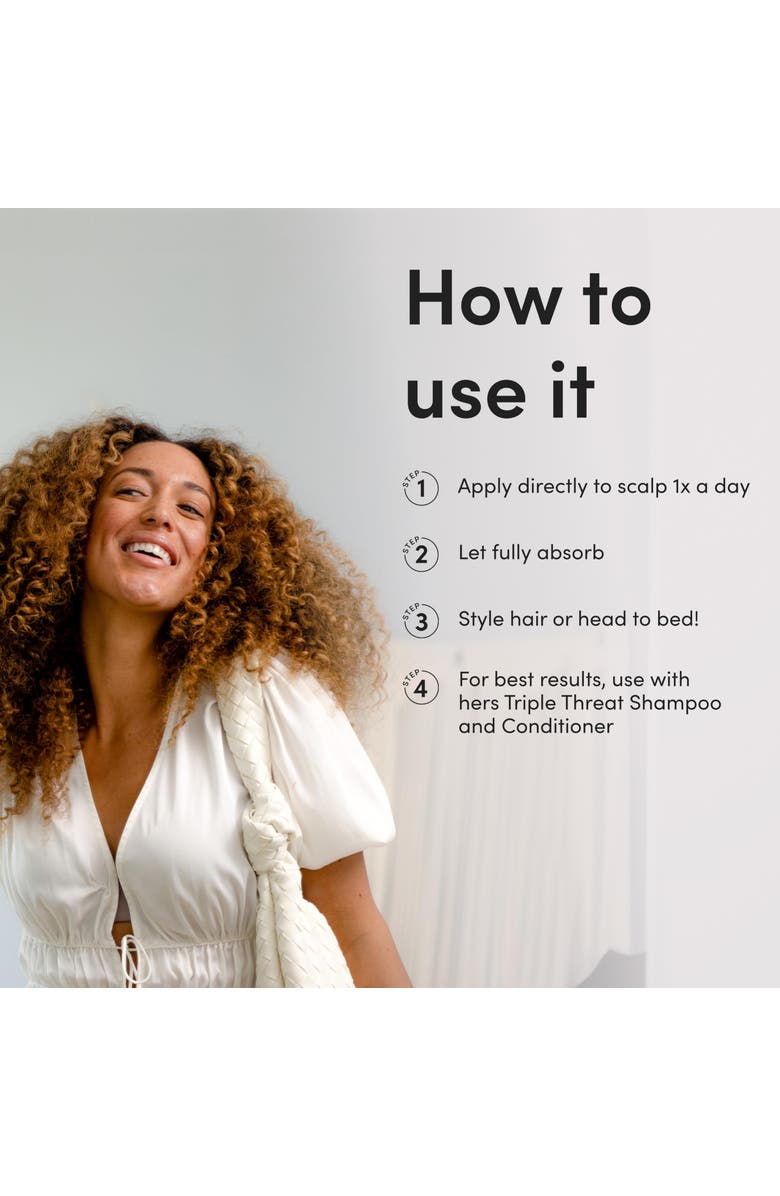 HIMS & HERS Topical Minoxidil Solution 2% Hair Regrowth Treatment, Clinically Proven, Alternate, color, White