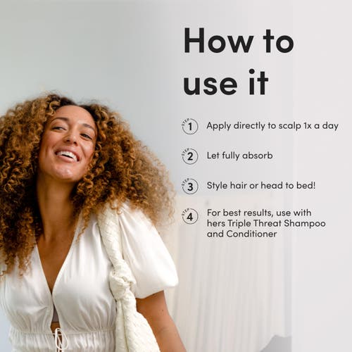 Hims & Hers Topical Minoxidil Solution 2% Hair Regrowth Treatment, Clinically Proven In White