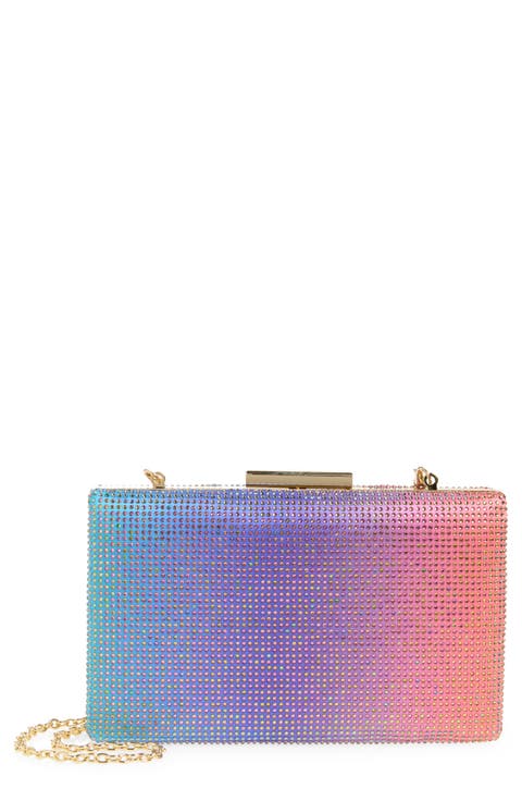Ombré Box Clutch
