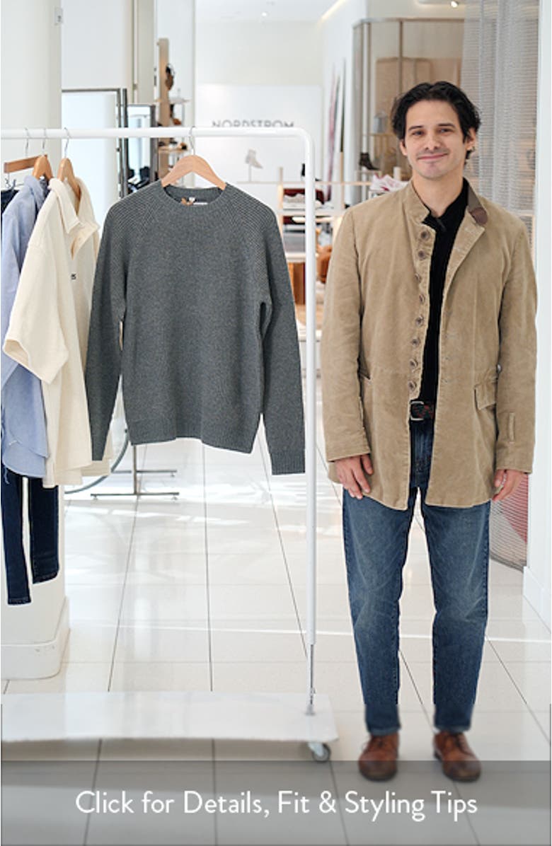 Ribbed Wool Blend Sweater, sales video thumbnail