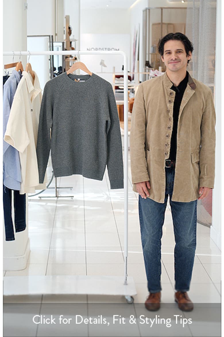 Ribbed Wool Blend Sweater video
