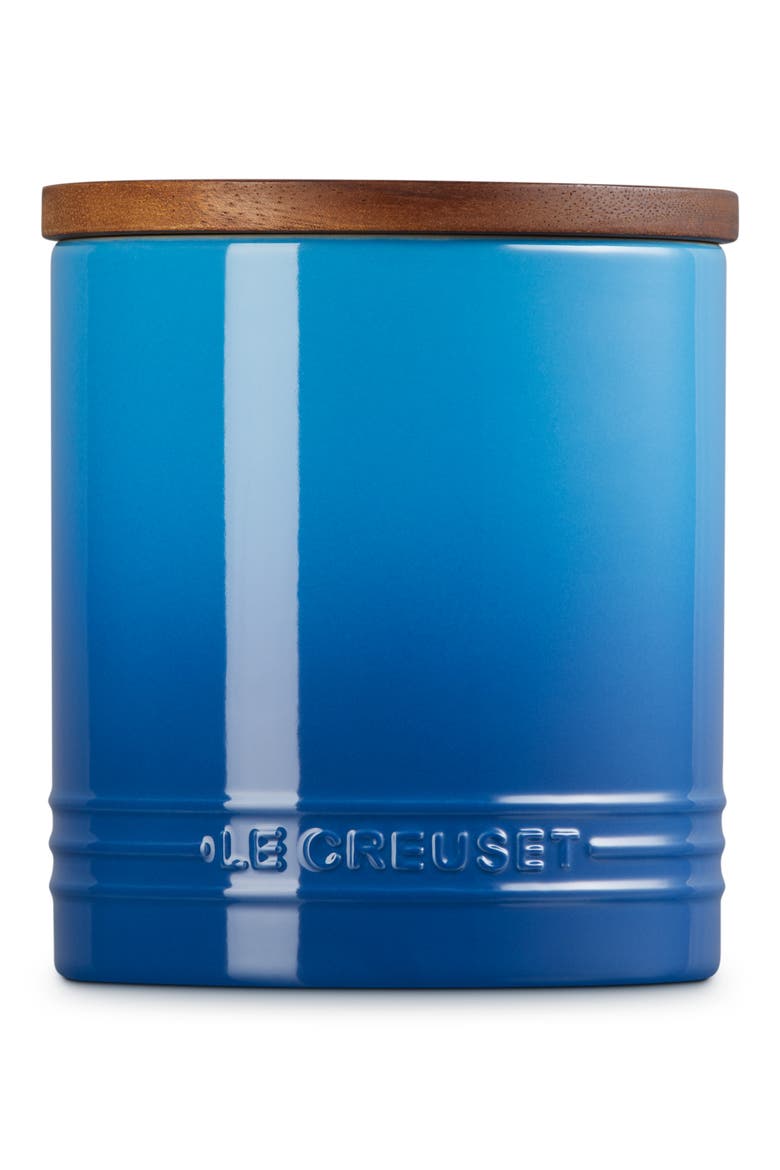 Signature Stoneware 1.2-Quart Storage Canister, Alternate, color, MARSEILLE