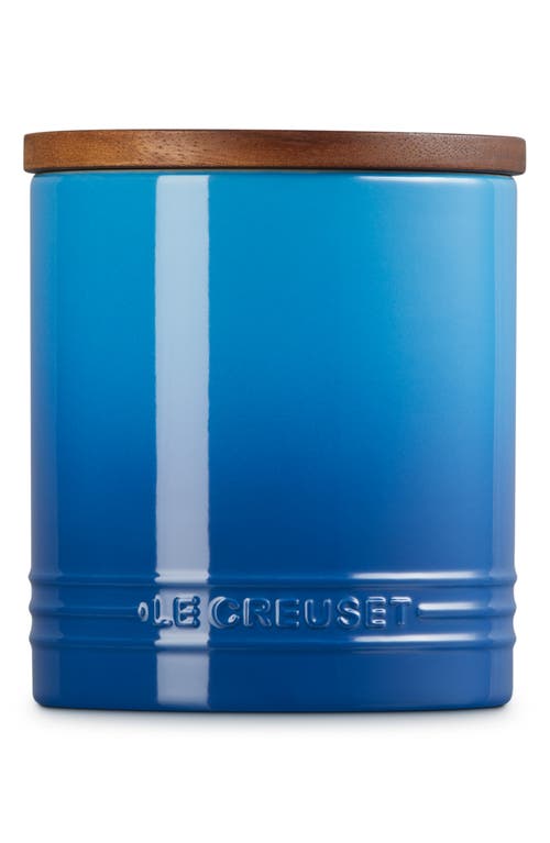 Le Creuset Signature Stoneware 1.2-quart Storage Canister In Marseille