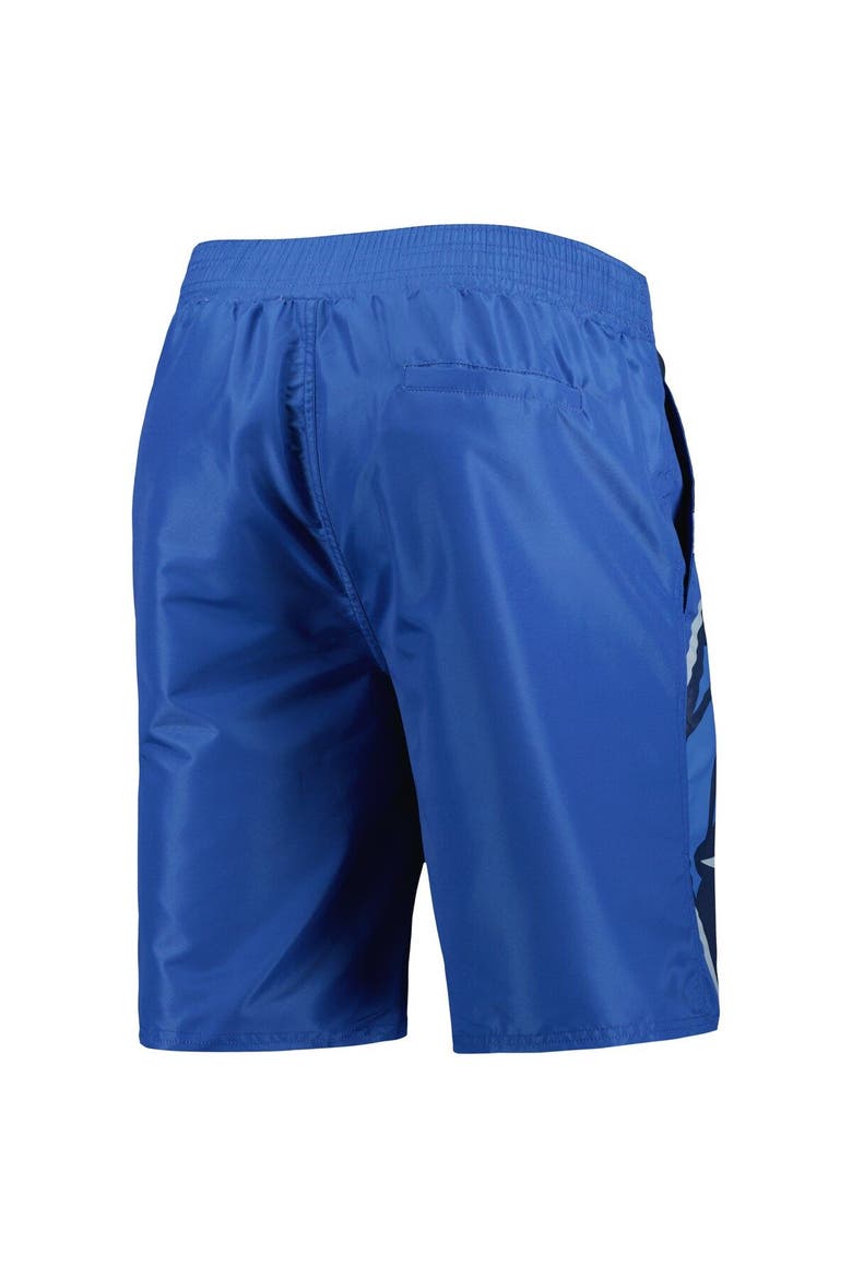 Men's G-III Sports by Carl Banks Blue Minnesota Timberwolves Sea Wind Swim Trunks, Alternate, color, Blue