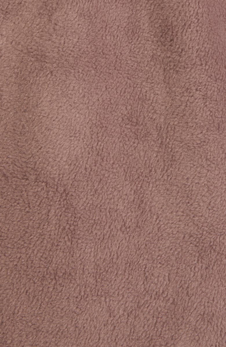 Thread & Supply Hooded Fleece Shacket, Alternate, color, Plum