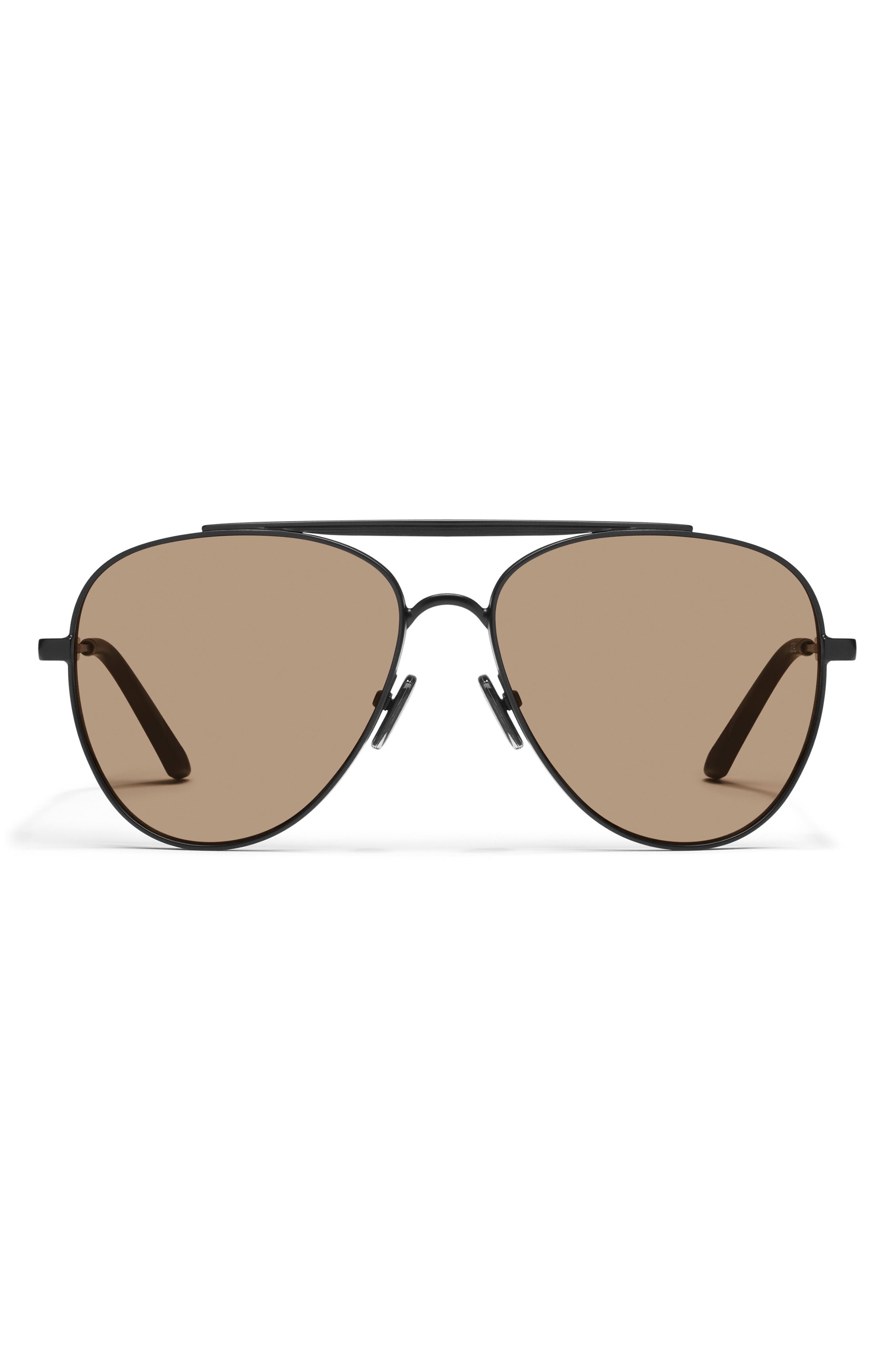QUAY Free Fall 60mm Aviator Sunglasses
