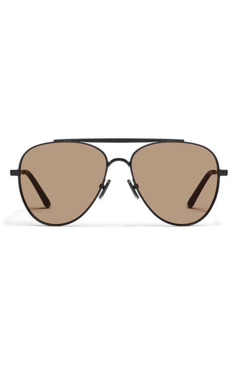 Free Fall 60mm Aviator Sunglasses