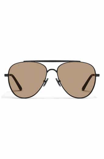 QUAY Free Fall 60mm Aviator Sunglasses
