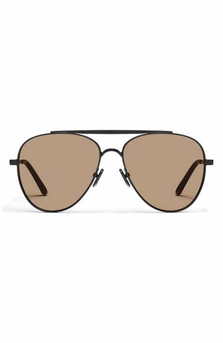 QUAY Free Fall 60mm Aviator Sunglasses