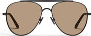 QUAY Free Fall 60mm Aviator Sunglasses