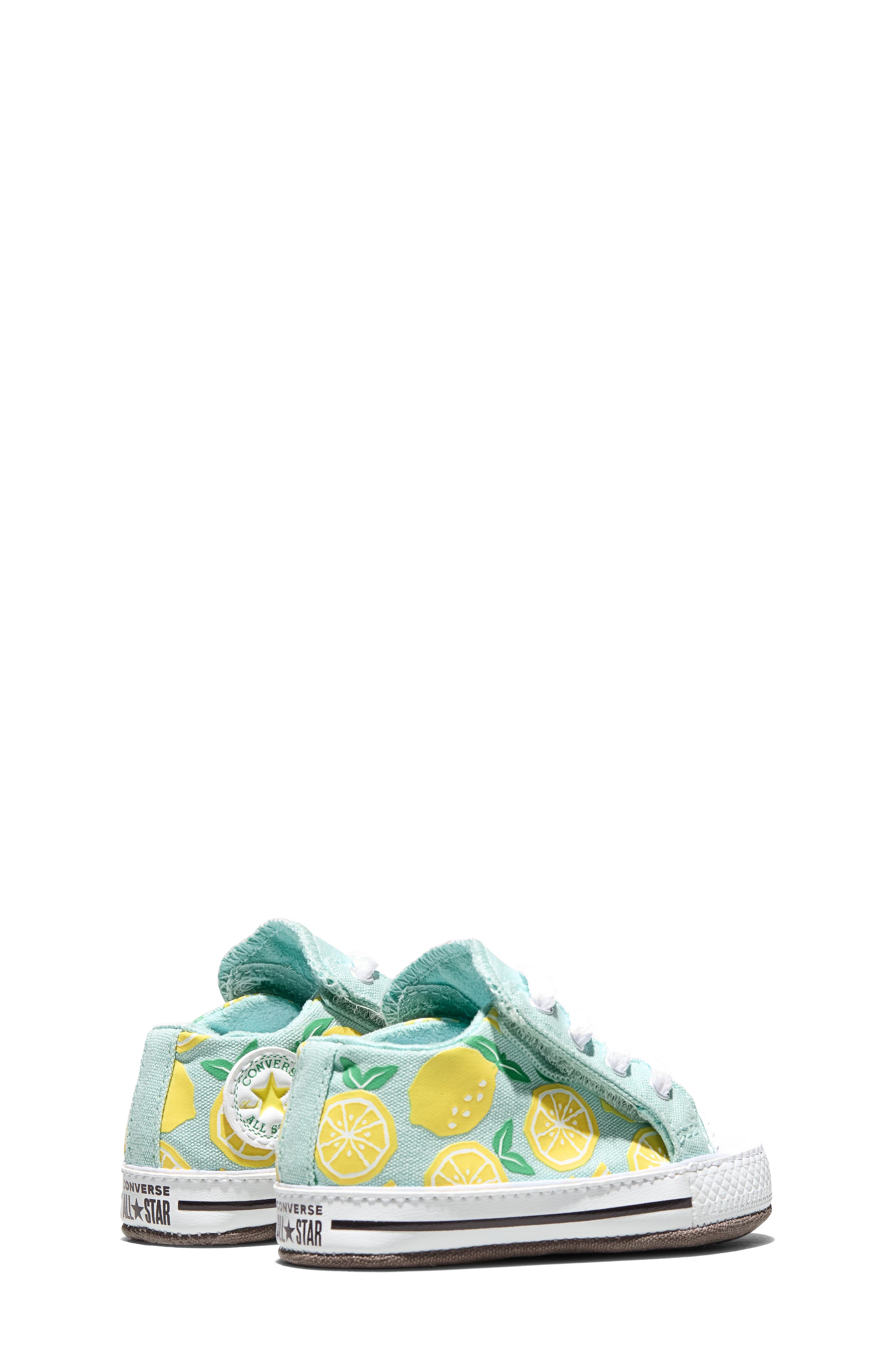 Converse Chuck Taylor<sup>®</sup> All Star<sup>®</sup> Cribster Crib Shoe, Alternate, color, Rained Out/ Dandy Lion/ White