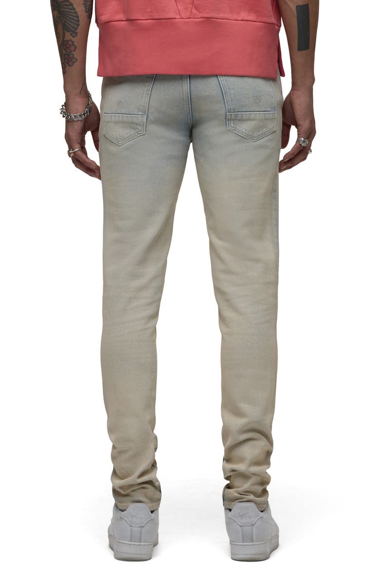 Hudson Jeans Zack Skinny Jeans, Alternate, color, Coated Moss