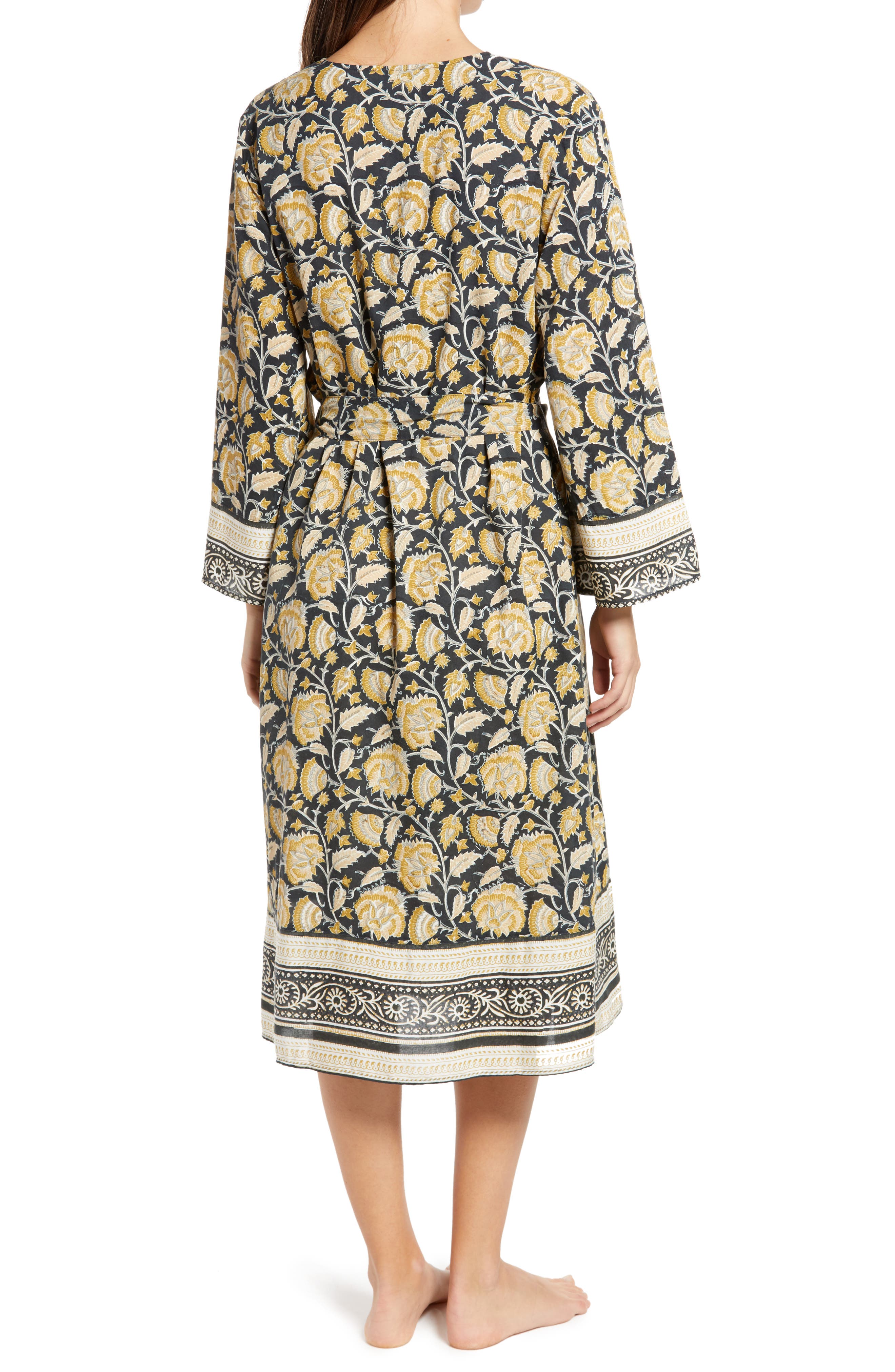 Cleobella Floral Long Sleeve Wrap Dress | Nordstrom