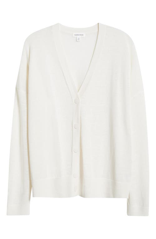 Nordstrom Linen Blend Cardigan