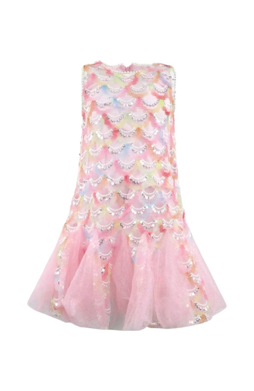 LOLA + THE BOYS LOLA + THE BOYS MERMAID MAGIC TUTU DRESS 