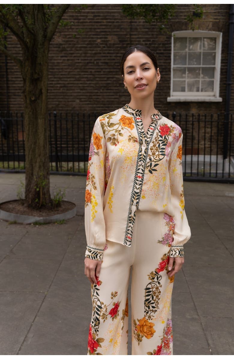 RAISHMA Nancy Cream Shirt, Alternate, color, Cream