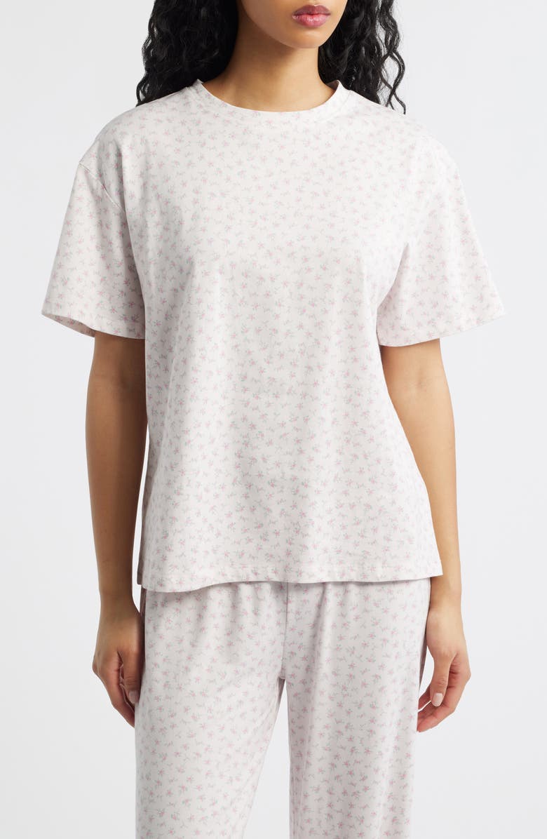 HAPPY CAMP3R Sugar Plum Graphic T-Shirt, Main, color, Baby Pink