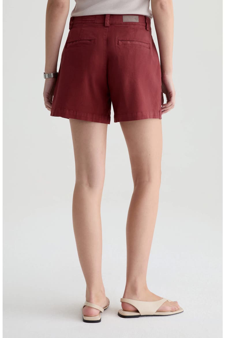 Jude Stretch Twill Shorts, Alternate, color, ADOBE CLAY