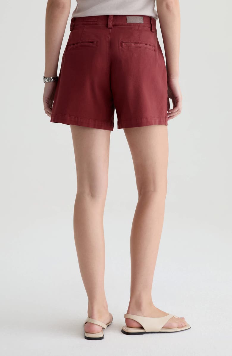 AG Jude Stretch Twill Shorts, Alternate, color, Adobe Clay