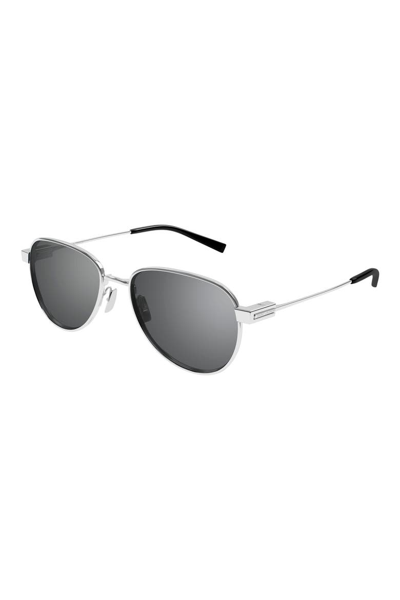 53mm Panthos Sunglasses, Alternate, color, SILVER