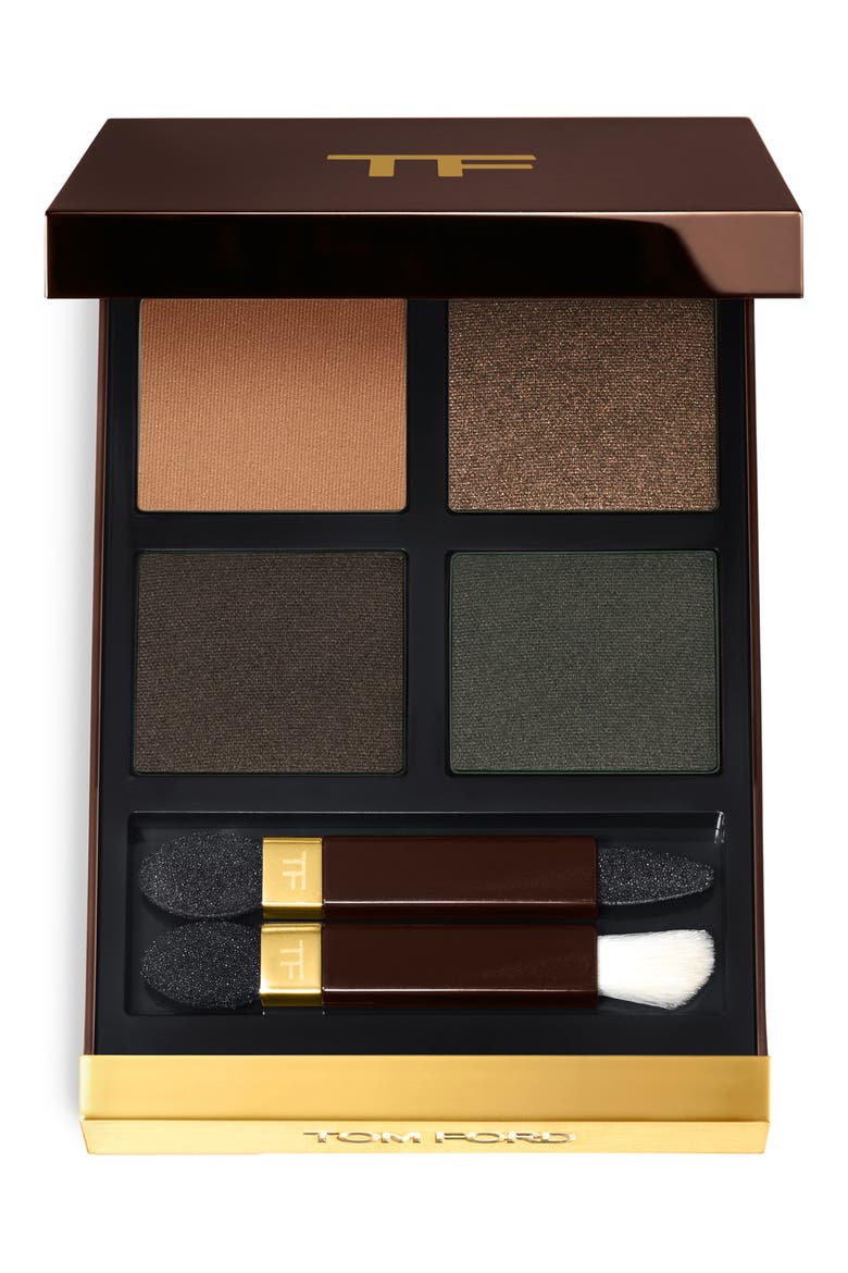 Eye Color Quad Crème Eyeshadow Palette, Main, color, 38 VELOURS KAKI