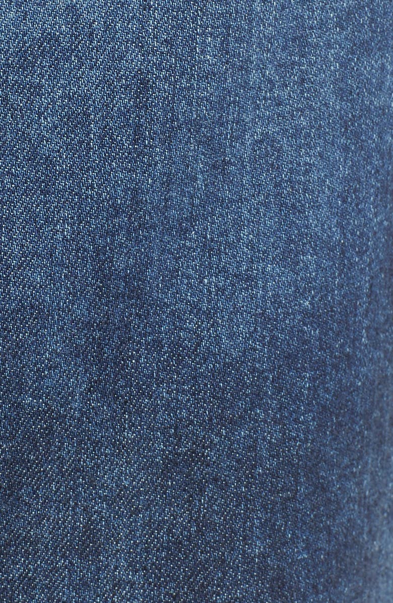 AG 'Erin' Cutoff Denim Skirt, Alternate, color, 