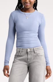 BP. Ribbed Long Sleeve T-Shirt