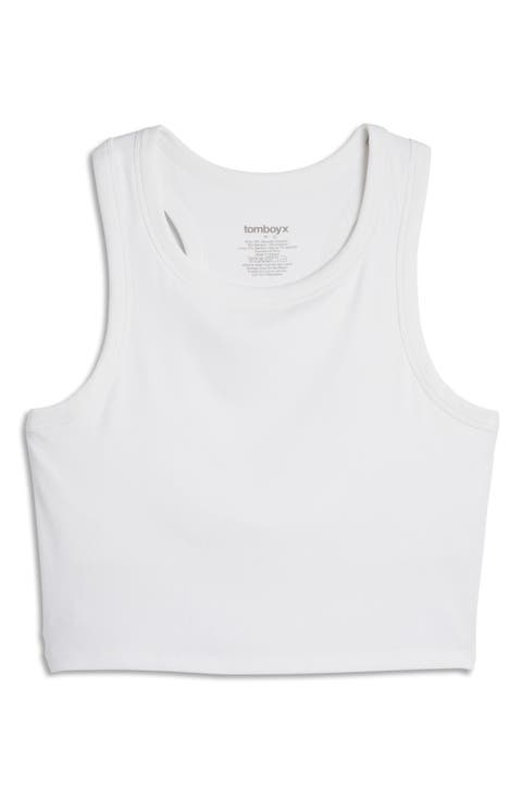 Rib Longline Sports Bra (Regular & Plus)