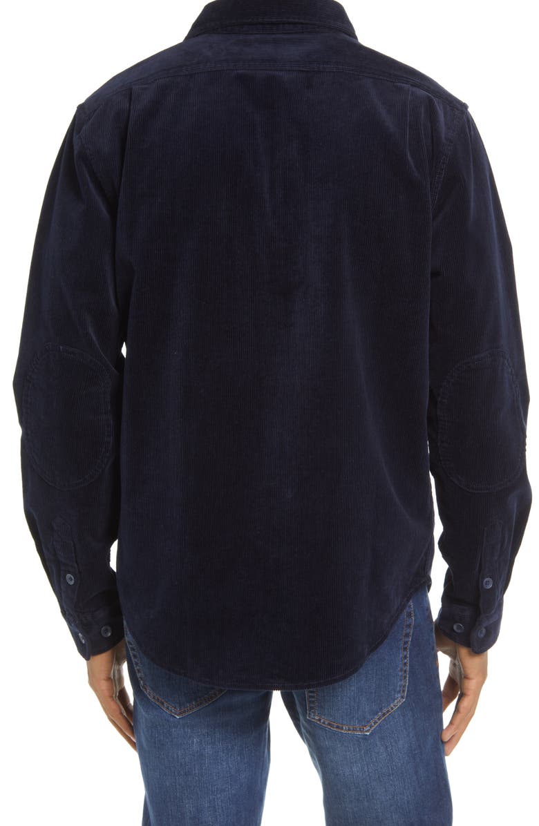 The Normal Brand Heavy Corduroy Shirt Jacket, Alternate, color, Normal Navy