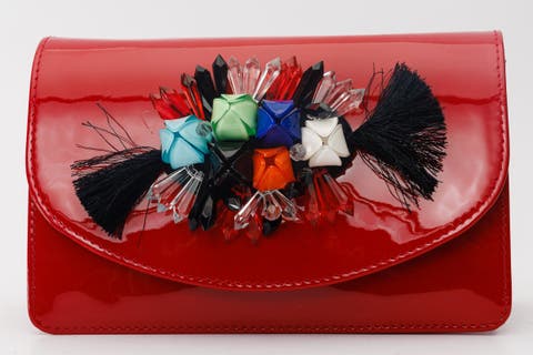 The Vigo Patent Leather Handbag